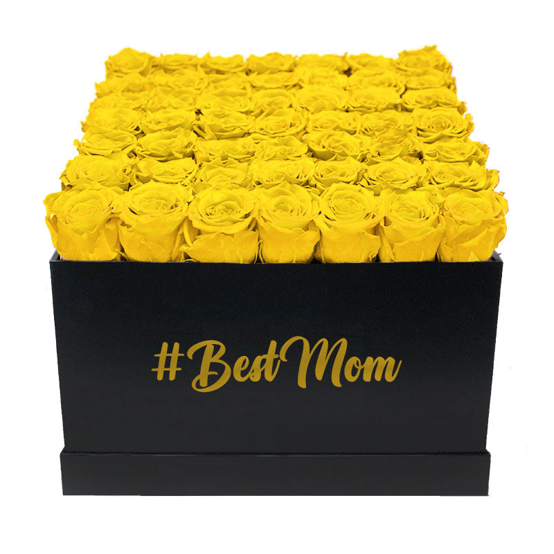 #BestMom Large Square Box