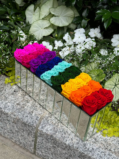 Limited Edition Rainbow Large Modern Centerpiece