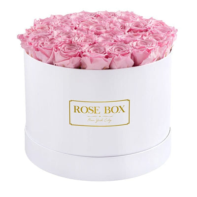 Custom Large Round White Box (Voucher Special)