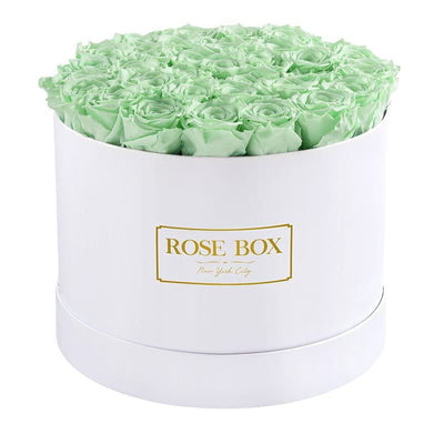 Custom Large Round White Box (Voucher Special)