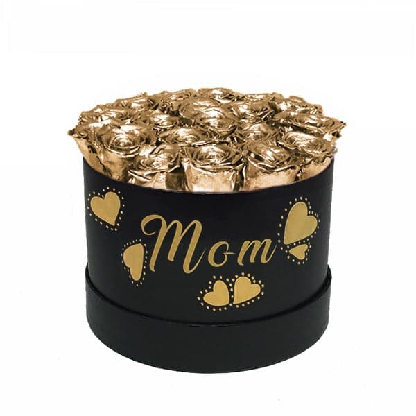 Mother's Day Special Hearts Medium Black Box