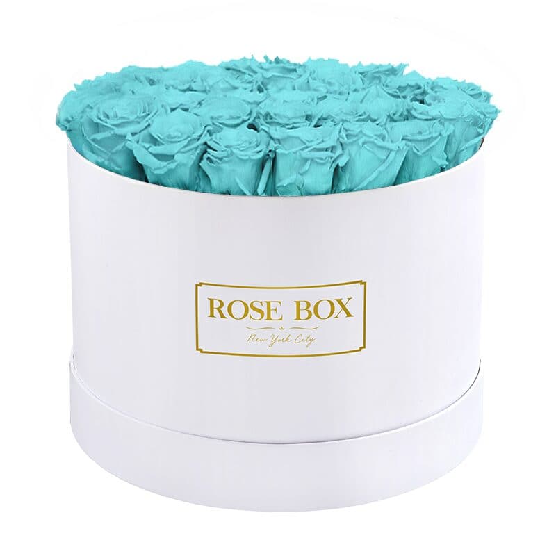 保障できる Custom Large Round White Box – Rose Box NYC ジャケット・アウター