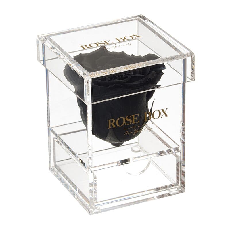 Single Rose Jewelry Box