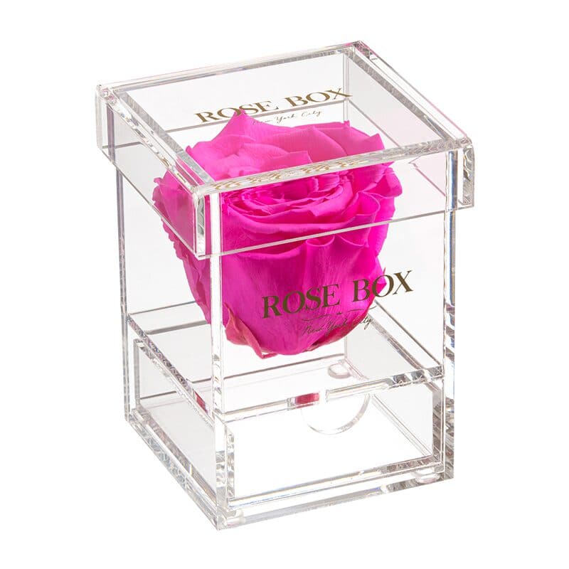 Single Rose Jewelry Box