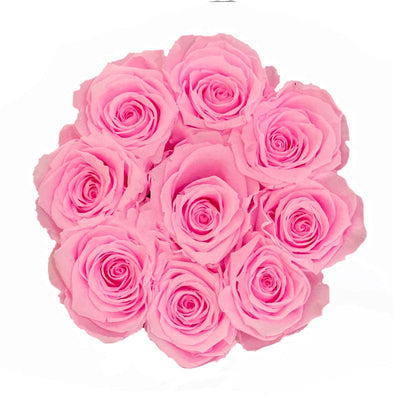 Small Pink Box with Pink Blush Roses (Voucher Special)